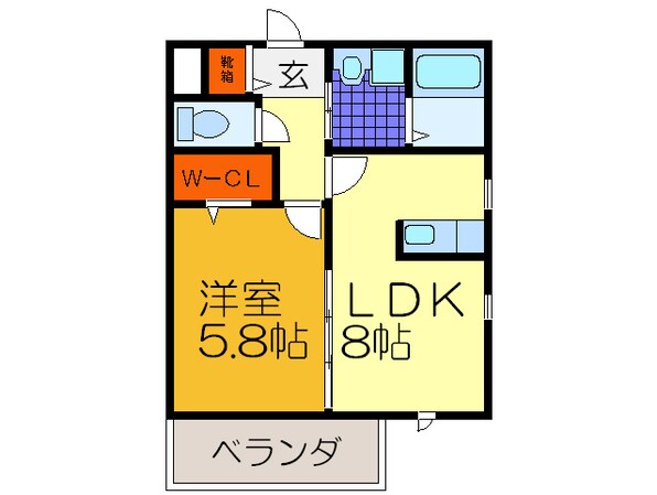 アム－ルハイムの物件間取画像